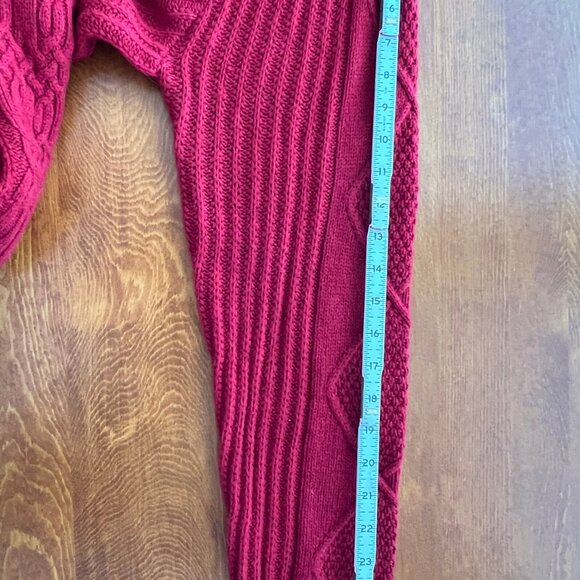 Jos. A. Bank Executive Collection 1/4 Zip, Red Pullover Sweater, Size L , NEW! - Picture 12 of 13